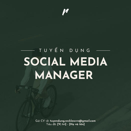 Tuyển Dụng Social Media Manager
