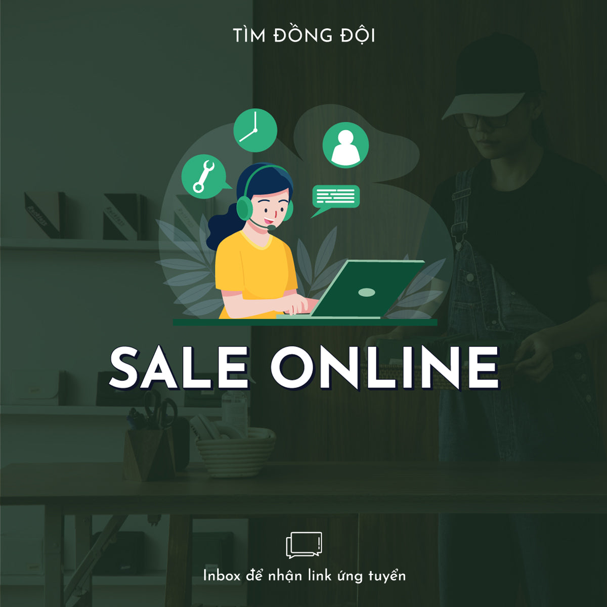 Online Sales - Ca Tối ( 17.00 - 22.00 )